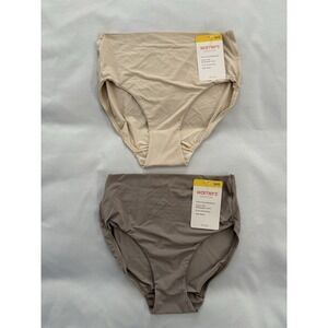 NEW Warners Briefs Smooth It Over Pinch-Free 2 Pair Hi-cut High Waist Medium 6